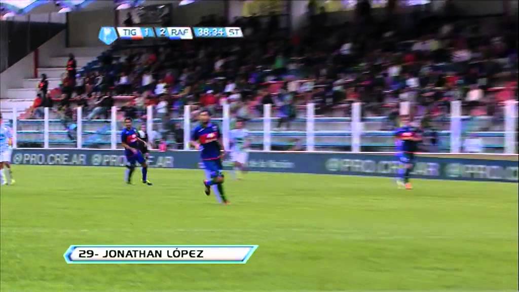 Gol de López. Tigre 1 Rafaela 2. Fecha 8. Torneo Final 2013