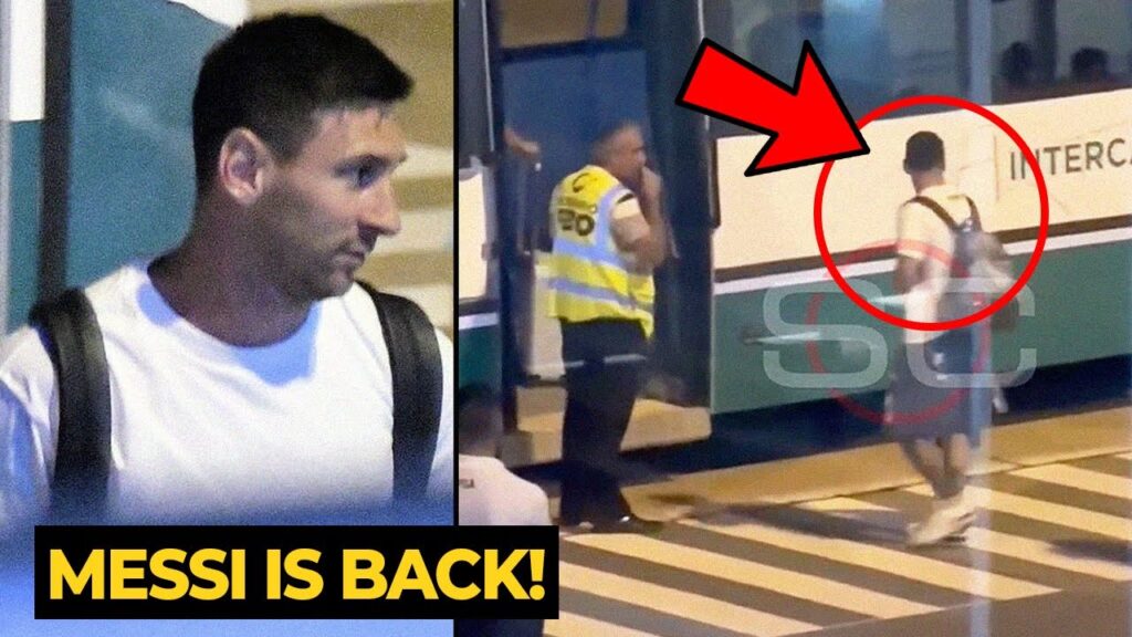 Lionel Messi and Busquets spotted on the way BACK TO MIAMI after his holiday | Football News Today