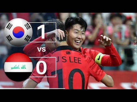 이라크 vs 한국 1-0 하이라이트 | 국제 친선 경기 축구 2024