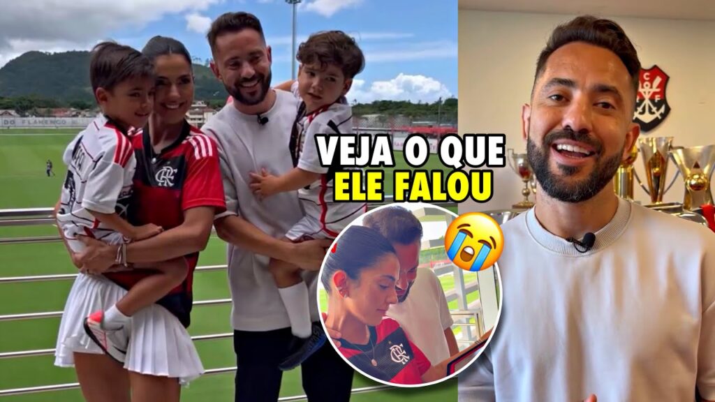 DESPEDIDA DE ÉVERTON RIBEIRO DO FLAMENGO! VEJA O QUE ELE FALOU