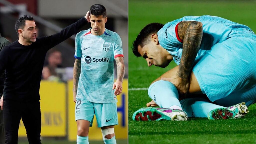 JOAO CANCELO KNEE INJURY UPDATE