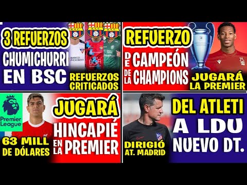 HISTÓRICO! GONZALO PLATA REFUERZO DE UN CAMPEÓN QUE GANÓ 2 CHAMPIONS | 63 MILL HINCAPIÉ A LA PREMIER