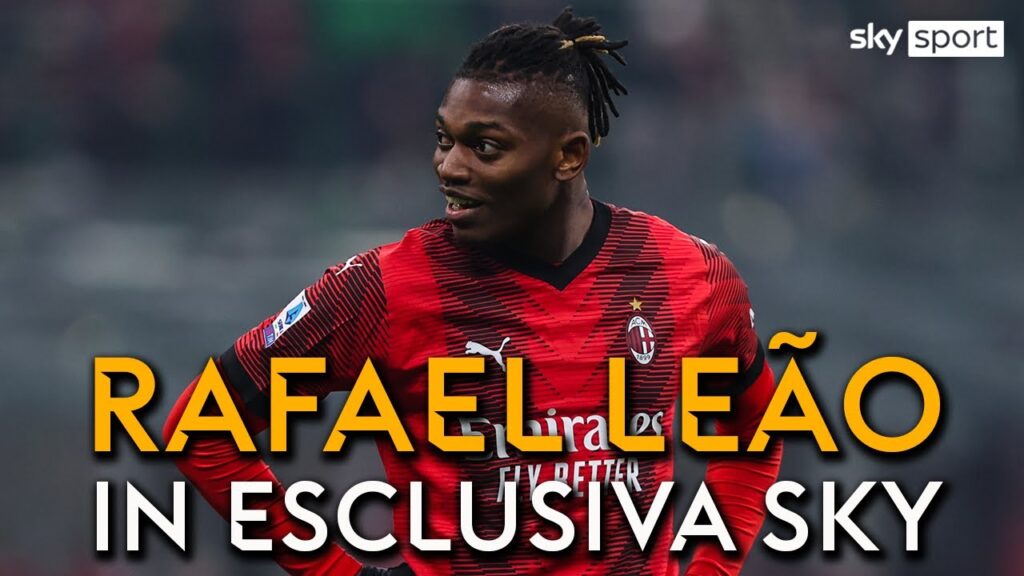 Rafael Leao in esclusiva a Sky Sport: "Amo il Milan, Pioli un papà. Ai tifosi dico grazie perchè..."