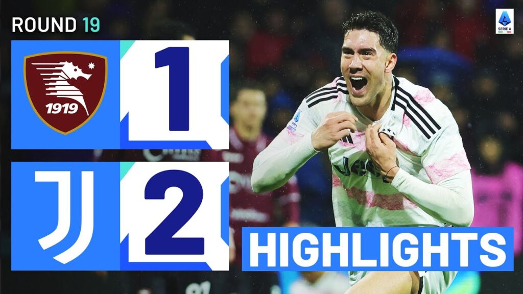 SALERNITANA-JUVENTUS 1-2 | HIGHLIGHTS | Vlahovic wins it at the death | Serie A 2023/24