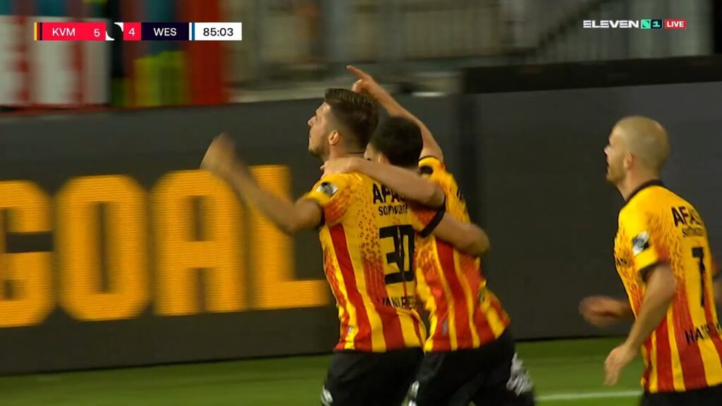 Goal Milan Robberechts vs Westerlo (5-4)