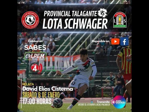 🔴 EN VIVO  Provinicial Talagante vs Lota Schwager / Tercera División B 2024