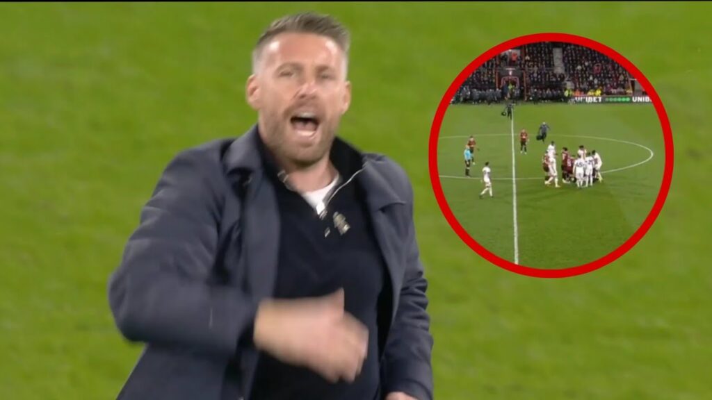 Tom Lockyer collapsed and Rob Edwards did this after incident during luton vs Bournemouth match