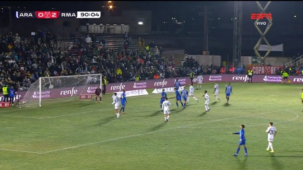 Rodrygo Goal 90+1 | Arandina vs Real Madrid 0-3 Resumen y Goles | Copa del Rey 2023