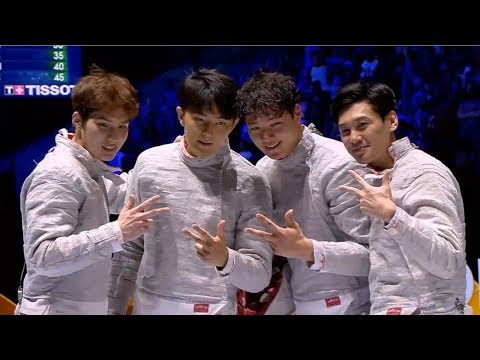 Korea v Hungary – 2019 Sabre World Champs Men’s Team Final (Budapest) Korea v Hungary - 2019 Sabre World Champs Men's Team Final (Budapest)