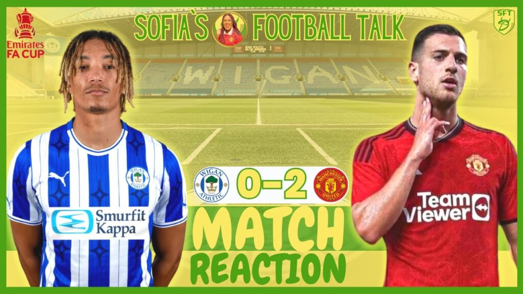 UNITED ON TO NEXT ROUND! WIGAN 0-2 MAN UNITED | LIVE MATCH REACTION | FA CUP