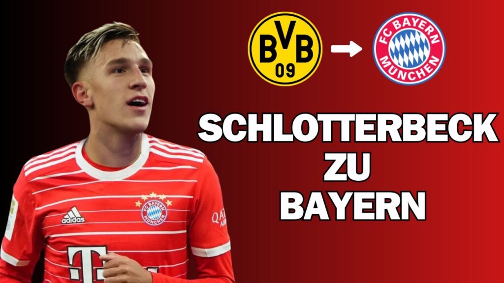 🚨 BAYERN AN BVB-STAR DRAN! 🚨 WECHSELT SCHLOTTERBECK ZU DEN BAYERN? #bayern #fcbayern #bayernmunchen