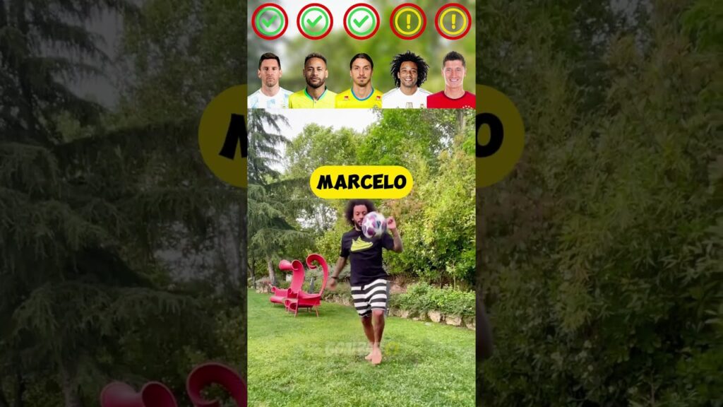 Messi vs Neymar vs Lewandowski vs Marcelo vs Zlatan Ibrahimovic : Trick-Shot Challenge ๐ฏ๐ Messi vs Neymar vs Lewandowski vs Marcelo vs Zlatan Ibrahimovic : Trick-Shot Challenge ๐ฏ๐
