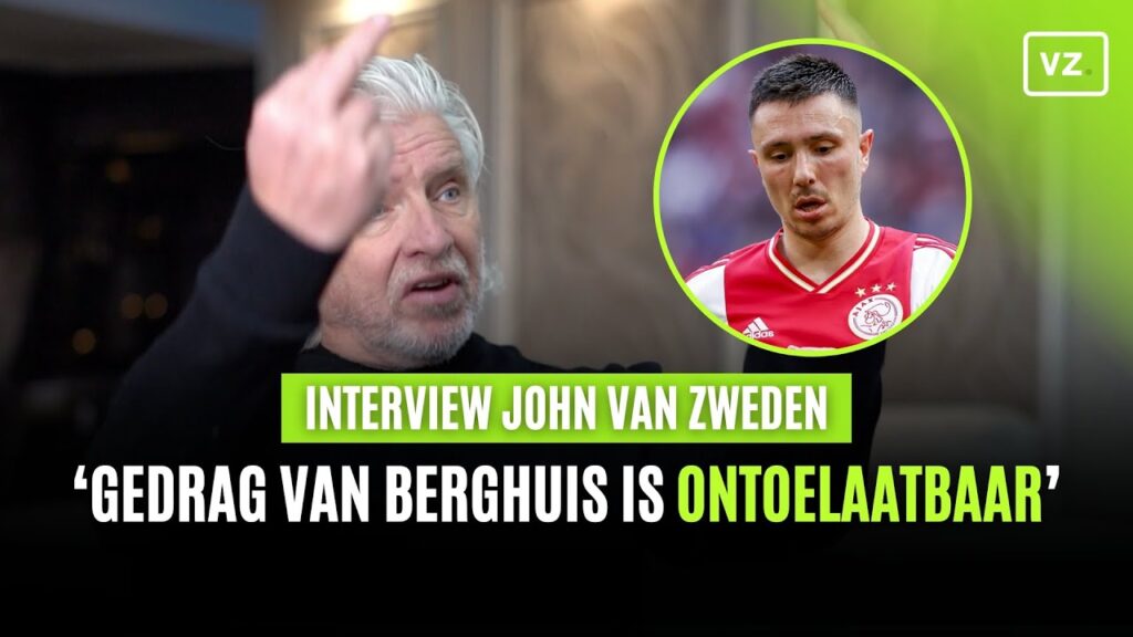 John van Zweden: 'Gedrag van Steven Berghuis is ontoelaatbaar’