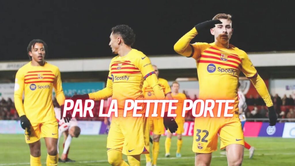 Ce Barça est ridicule.Barbastro 2-3 Barcelone