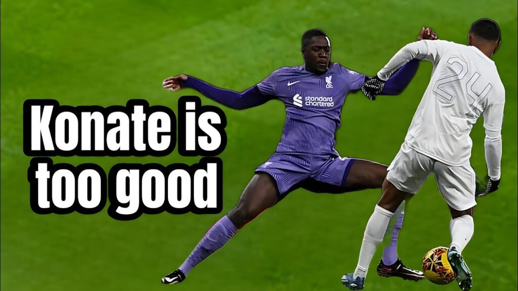 Ibrahima Konate - Bullying Everyone using his Defensive Skills