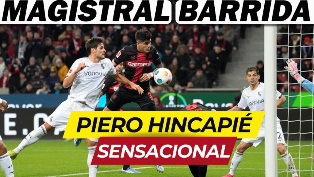 PIERO HINCAPIE ESPECTACULAR BARRIDA ANTE EL BOCHUM