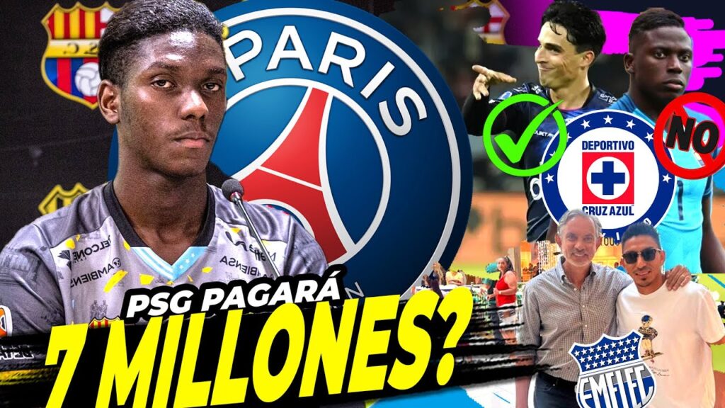 BOMBAZO en EMELEC? 💣 OBANDO al PSG? 🤑 RECHAZARON a MOISÉS RAMÍREZ 🚨 FÉLIX TORRES a BRASIL?