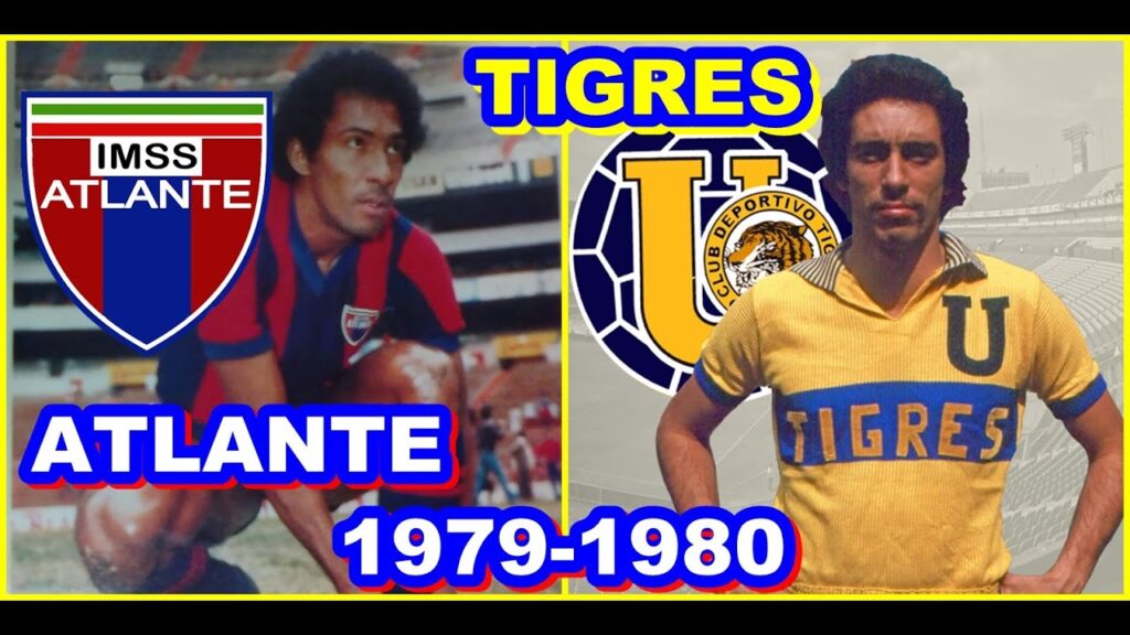 ATLANTE VS TIGRES UANL 1979-1980 (1-2) ATLANTE DE CABINHO Y LAVOLPE EN EL ESTADIO AZTECA