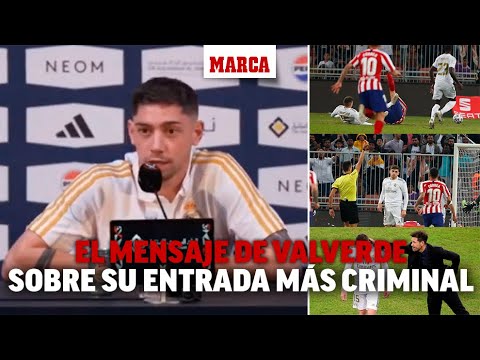 ¿Repetiría Fede Valverde la entrada a Morata en la Supercopa?: "Sí, claro..." I MARCA