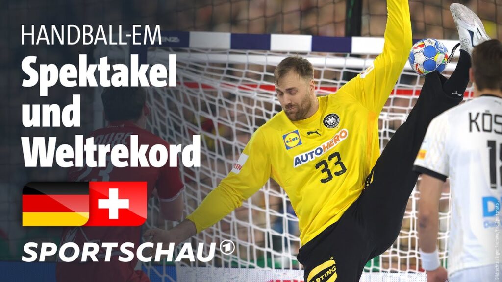 Deutschland - Schweiz Highlights | Handball-EM 2024 | Sportschau
