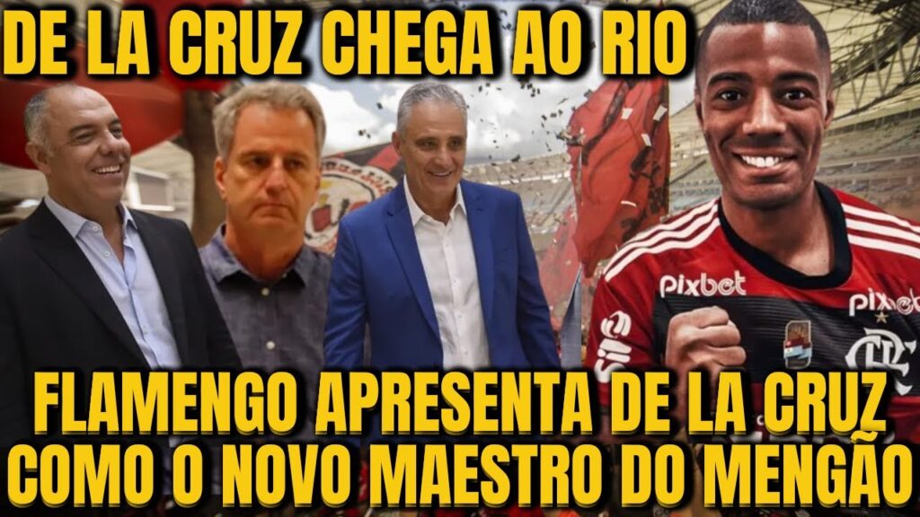 DE LA CRUZ REFORÇO DO FLAMENGO CHEGA NO RIO PARA APRESENTAÇÃO PARA A TORICIDA DO MAIS QUERIDO