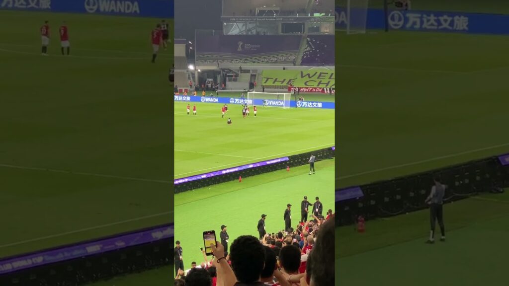 Ultras react to the worst penalty of the season by Ali Maaloul in Al Ahly 4-2 Urawa- FIFA World Cup