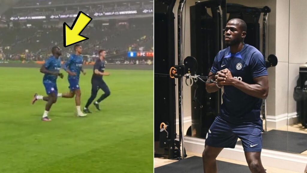 Kalidou Koulibaly First Training Session with Chelsea | Full Training Footage