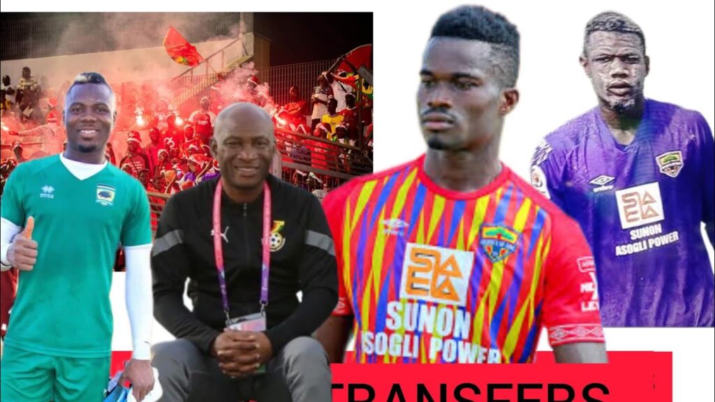 EISH: DANLAD SAYS THANK YOU..OGUM TO SCOUT THESE PLAYERS..HEARTS SACK RICHMOND AYI..OBENG JR REJECT