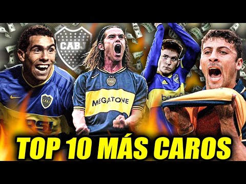 LAS 10 VENTAS MÁS CARAS DE BOCA JUNIORS EN SU HISTORIA