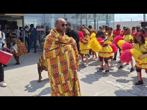 🇬🇭BLACK STARS ARRIVAL AT IVORY COAST IN GRAND STYLE-INAKI WILLIAMS & ANDRÈ AYEW SPEAK-CHRIS HUGHTO
