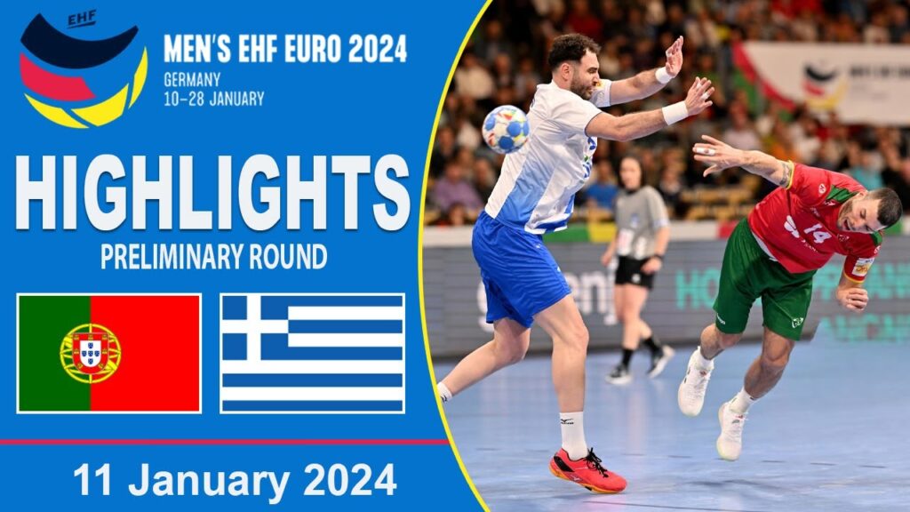 Portugal vs Greece Highlights | EHF European Championship 2024