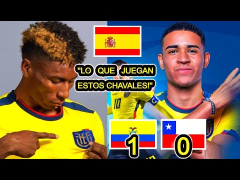 PERIODISTAS ESPAÑOLES IMPRESIONADOS CON KENDRY PÁEZ Y KEVIN RODRIGUEZ Y ENTRE OTROS JUGADORES