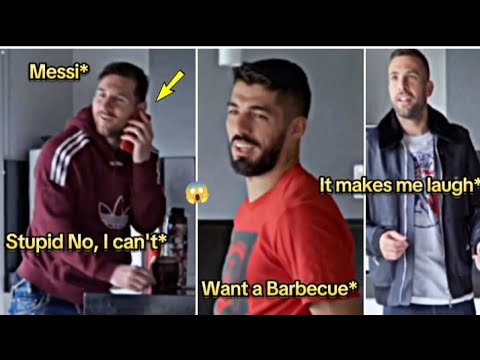 Beautiful Moments of Messi with Suarez & Jordi Alba from Barcelona Documentary 😍
