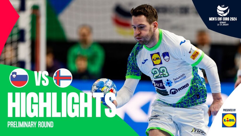 Slovenia spoil the Faroese party | Slovenia vs Faroe Islands | Highlights | Men's EHF EURO 2024