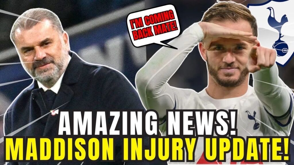 🎯✅BIG NEWS! JAMES MADDISON TRAINING! JOURNALIST PROVIDES UPDATE! TOTTENHAM TRANSFER NEWS! SPURS NEWS