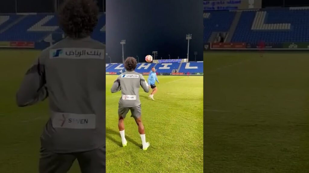 ياسر الشهراني في التدريبات اشترك 💙🔥