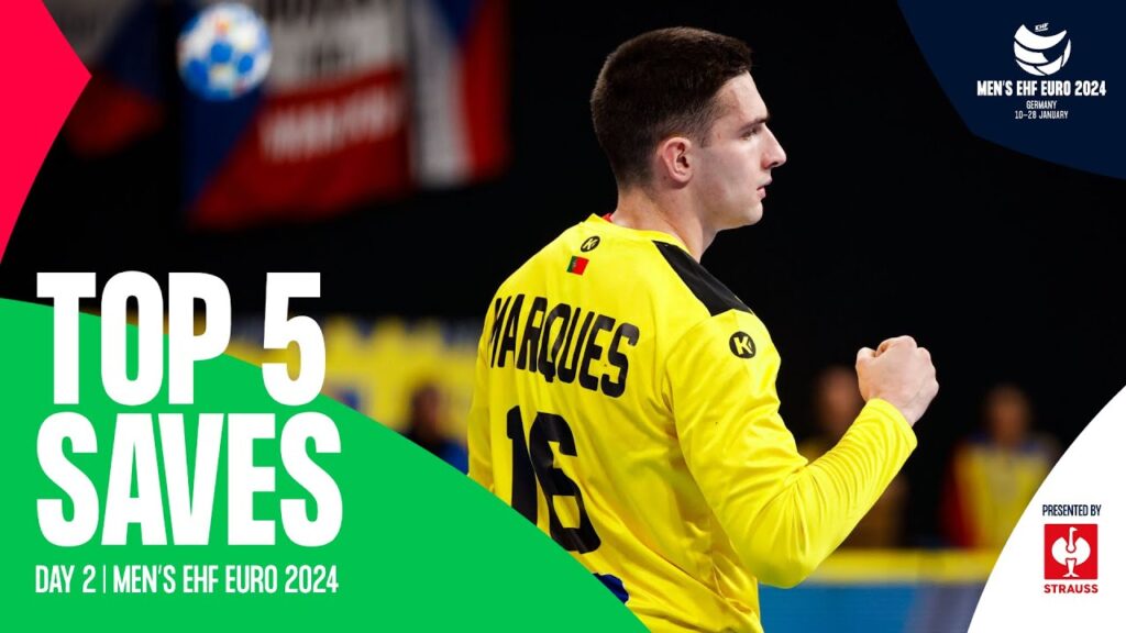 TOP 5 SAVES | Day 2 | Men's EHF EURO 2024