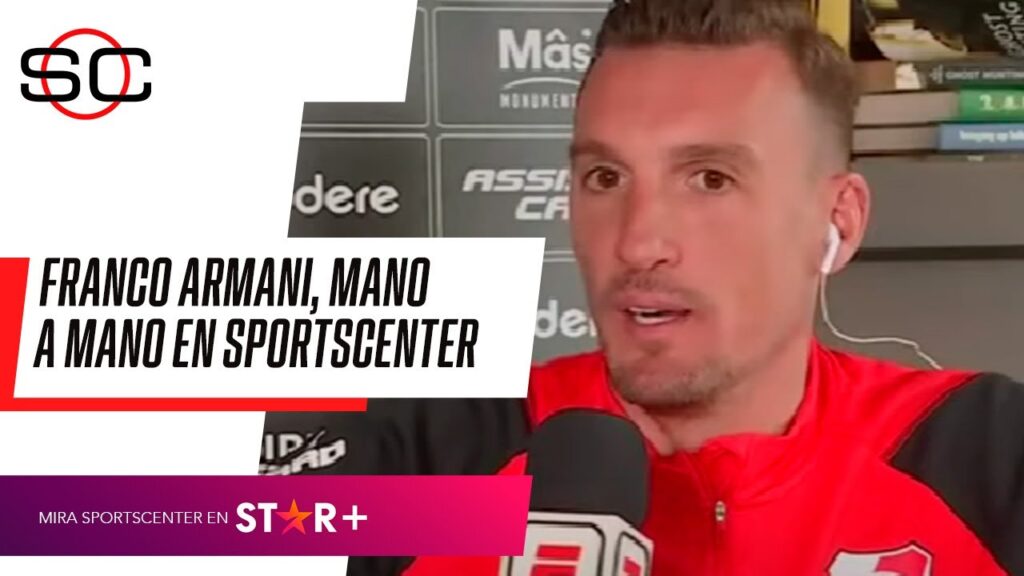 "SER CAMPEÓN DEL MUNDO ES UN ORGULLO MUY GRANDE": Franco Armani, MANO A MANO en #SportsCenter