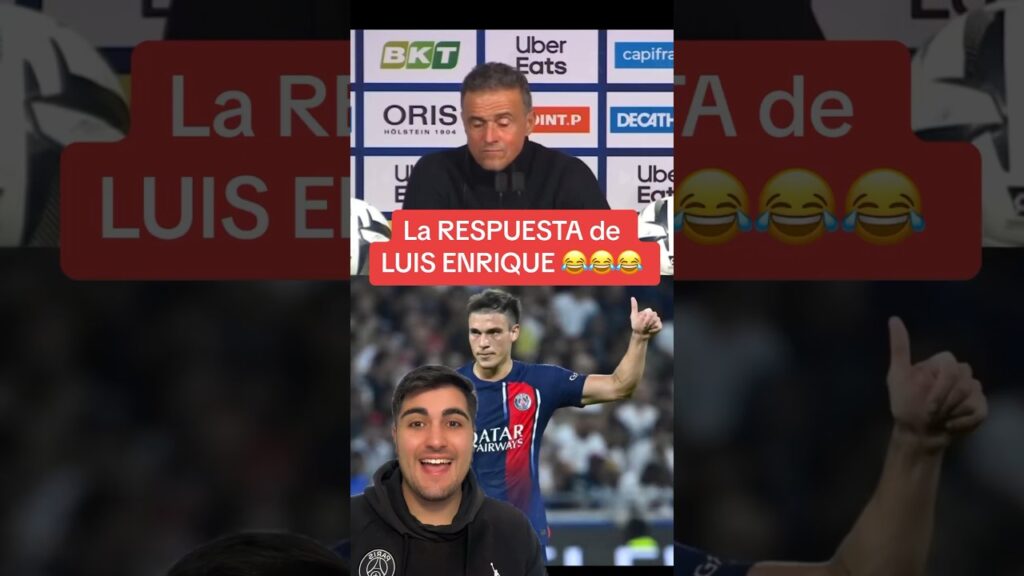 SHOW de LUIS ENRIQUE con PERIODISTAS por UGARTE #futbol #luisenrique #psg #ugarte #manuelugarte