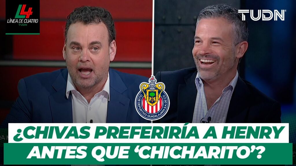 😳👉🏼 ¿Y si Chivas pudiera FICHAR Henry Martin, lo ELEGIRÍA sobre Chicharito? | TUDN