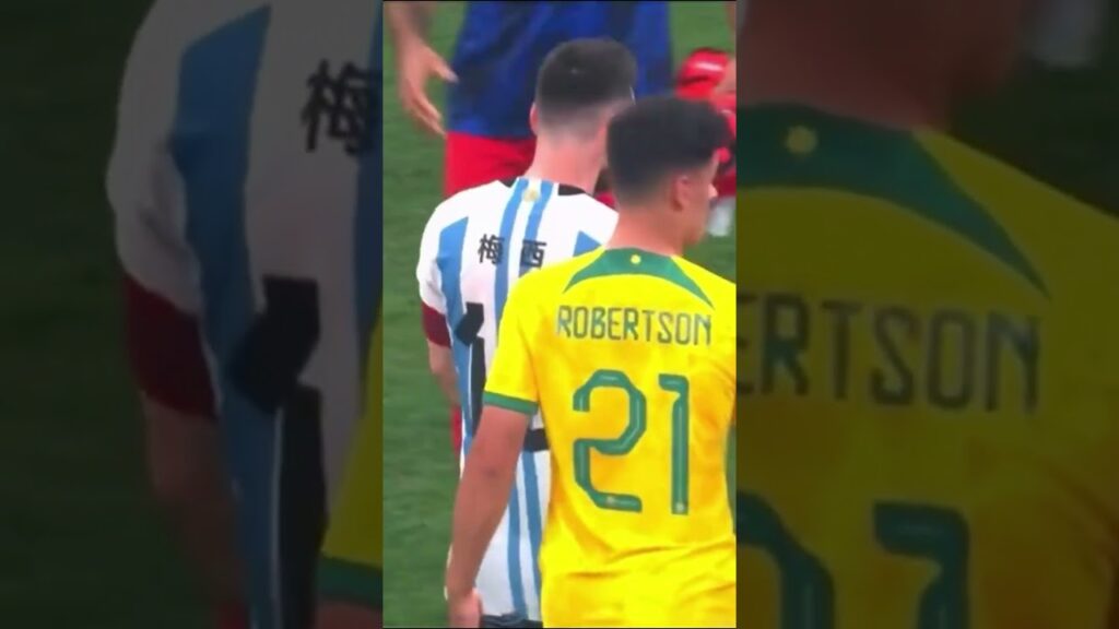 Messi Snubs Australian Player