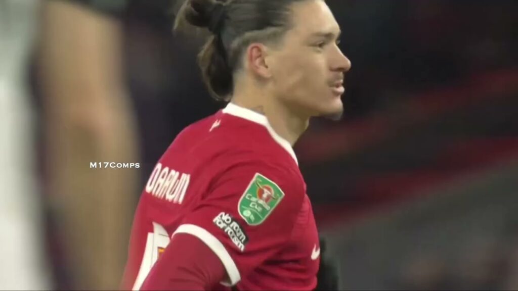 Darwin Nunez vs Fulham | 2 Assists! | 10/01/24 | EFL Cup Semi-Final