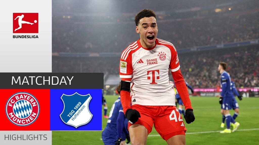 Jamal Musiala Goal | Bayern München vs Hoffenheim 3-0 Extended Highlights | Bundesliga 2023/24