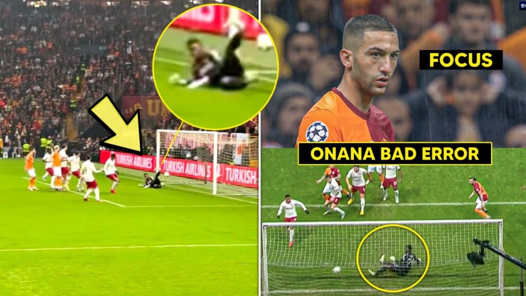🤯 Hakim Ziyech 2 Free Kick GOALS and Onana "Bad Error" in Galatasaray 3-3 Man United