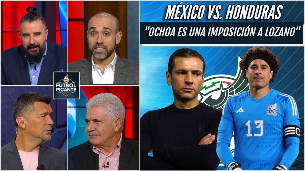 ÁLVARO MORALES sugiere que MEMO OCHOA está impuesto por factores externos a LOZANO | Futbol Picante