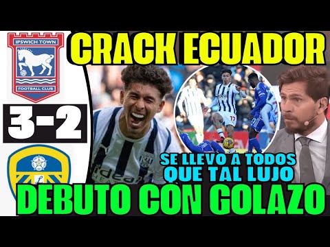 BRUTAL JEREMY SARMIENTO DEBUTÓ CON GOLAZO EN SU NUEVO EQUIPO IMPRESIONÓ A TODA INGLATERRA SORPRENDE