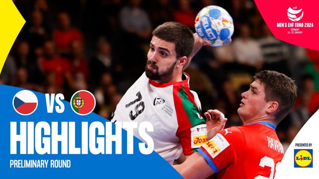 Portugal grabs second win! | Czechia vs Portugal | Highlights | Men's EHF EURO 2024