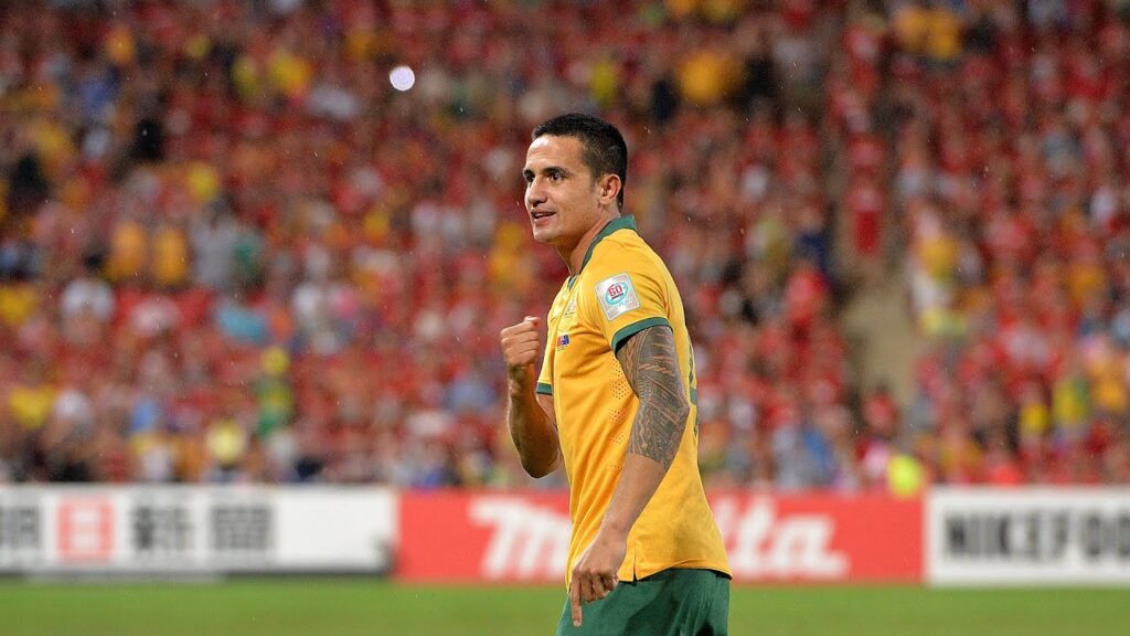 'One of the best goals of the tournament': Aziz Behich reacts to Tim Cahill's 2015 bicycle
