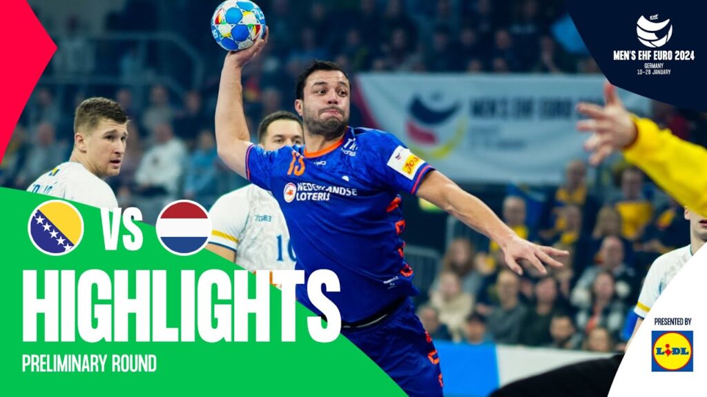 Big win for Netherlands! | Bosnia Herzegovina vs. Netherlands | Highlights | Men's EHF EURO 2024