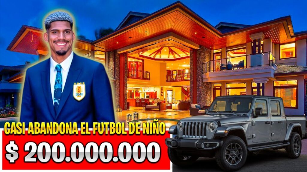 La LUJOSA VIDA de RONALD ARAUJO El MEJOR CENTRAL del MUNDO